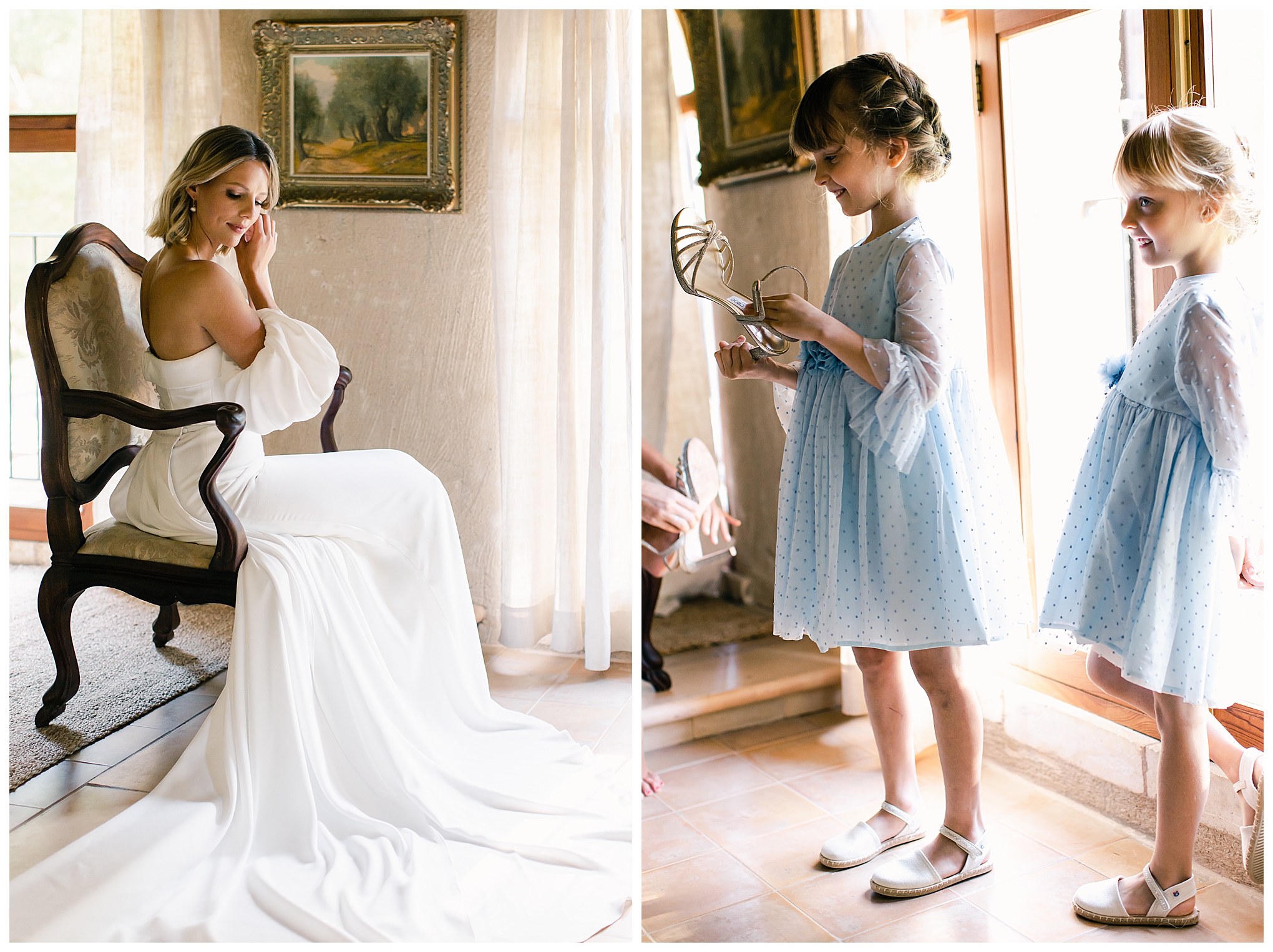 Kids on a wedding day, Mallorca