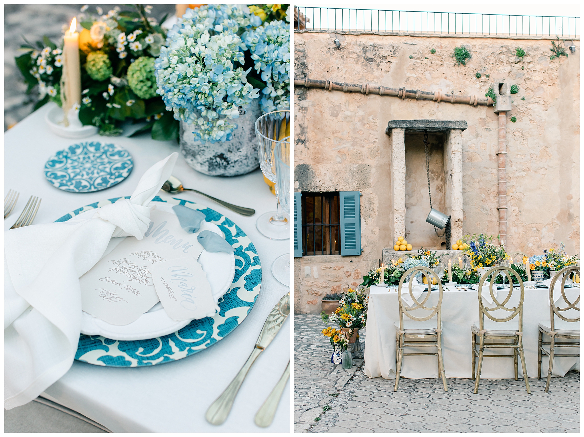 Mallorca Finca Wedding Details